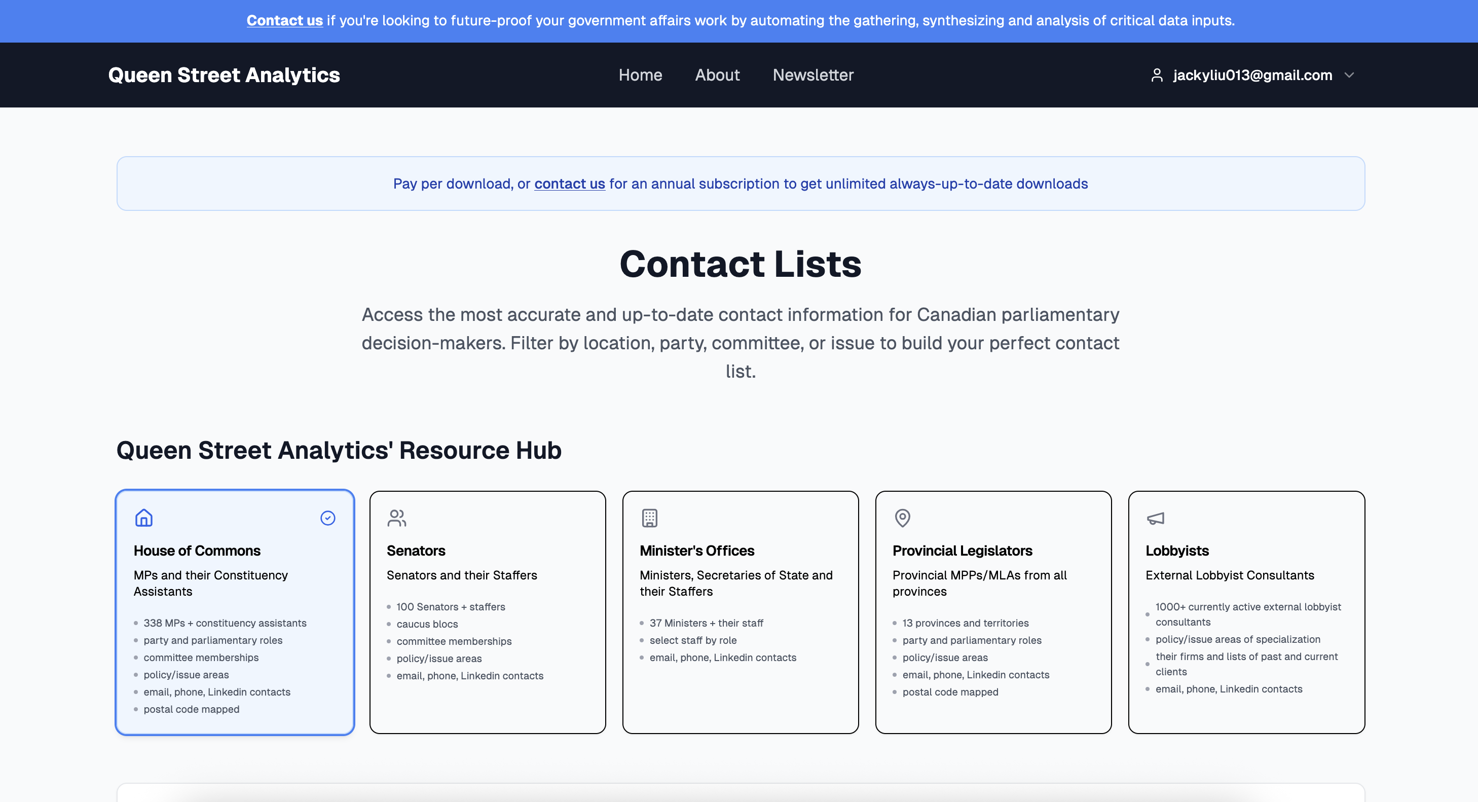 Queen Street Analytics